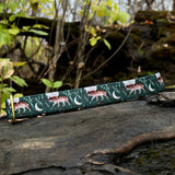 Autumn 2025 Moonlit Wolves Dog Collar, Wolves Dog Collar, Canadian Dog Collar