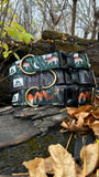 Autumn 2025 Haunted Forest Dog Collar, Spooky Dog Collar, Halloween Dog Collar