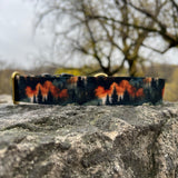 Autumn 2025 Forest in Autumn Dog Collar, Autumn Dog Collar, Scenery Dog Collar