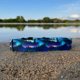 Summer 2025 Northern Nights Dog Collar, Northern Lights Collar, Aurora Borealis Collar, Wildfire Relief