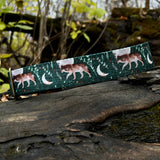Autumn 2025 Moonlit Wolves Dog Collar, Wolves Dog Collar, Canadian Dog Collar