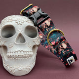 Skulls and Roses Dog Collar - Autumn Equinox Collection 2023