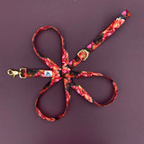 Olive Branch Floral, Autumn Equinox Collection: 1" and 1.5"widths, floral dog collar, adventure dog collar, water resistant dog collar.