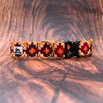 Granny Squares Dog Collar, crochet dog collar, wool print, Fall 2024 dog collar