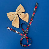 Christmas 2025 TUNDRA Collection - Frosted Florals, Winter Floral Dog Collar