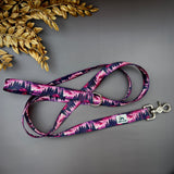 Mountain Dusk dog collar, Autumn 2024 Mountain Dog Collar, Purple Mountains