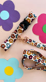 Spring 2026 Dog Collar, Mod Floral Dog Collar, MCM Dog Collar, Retro Floral Dog Collar