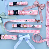 Spring 2025, Coquette Bows, Pink Bow Dog Collar, Dog fashion