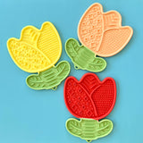 Tulip Lick Mat, Spring Lick Mat for Dogs, Spring 2026 Dog Enrichment