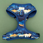 Small Dog Harness, Lewis & Clark Pass, Scenic Mountain Harness for Small Dogs