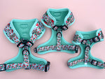 Small Dog Harness, Strawberry Fields, Strawberry Dog Harness for Small Dogs