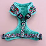 Small Dog Harness, Strawberry Fields, Strawberry Dog Harness for Small Dogs