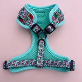 Small Dog Harness, Strawberry Fields, Strawberry Dog Harness for Small Dogs