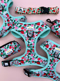 Small Dog Harness, Strawberry Fields, Strawberry Dog Harness for Small Dogs