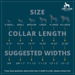 TUNDRA Buffalo Plaid Dog Collar, Kenora Dinner Jacket Dog Collar, Red and Black Plaid Collar