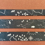 Summer LakeLife: Into the Wild, Moose and Elk Dog Collar, Adventure Water Resistant Dog Collar