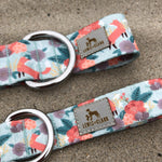 Fox in the Meadow - Fox Camping Dog Collar, Lake Life Water Resistant Dog Collar